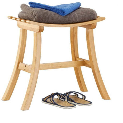 Sgabello in bambu curvato