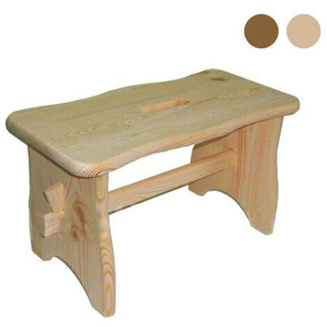 SGABELLO IN LEGNO SCURO MAXI cm.39x19x21h IDROWEB