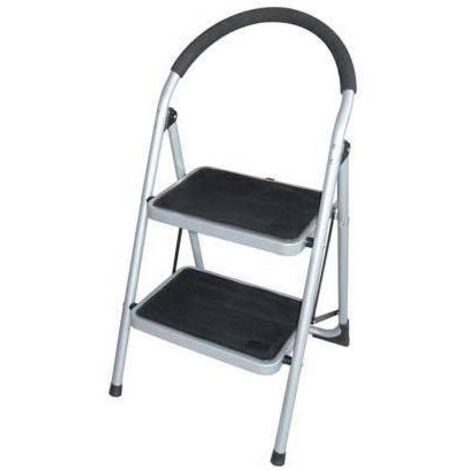 SGABELLO JAFAR DOMUS - ACCIAIO VERNICIATO GRADINI 2 H.MM 486 - 1 pezzo