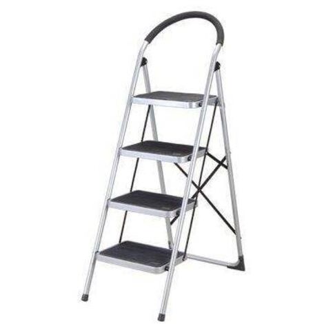SGABELLO JAFAR DOMUS - ACCIAIO VERNICIATO GRADINI 4 H.MM 972 - 1 pezzo