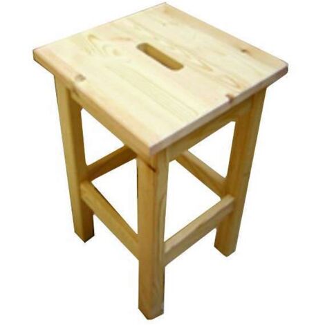 Sgabello Legno Alto 30X30 h 44