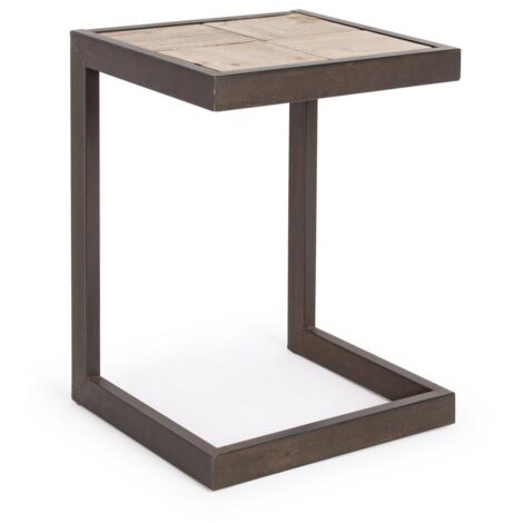 Sgabello Legno Nero Industriale da Interno H47 - ARCHIE