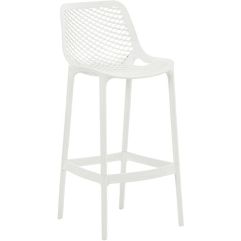 Sgabello outdoor Air bianco