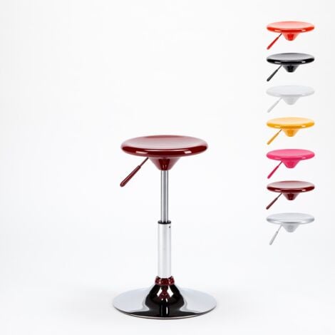 SUPERSTOOL Sgabello per Bambini ad altezza regolabile Seattle Design Colore: Rosa