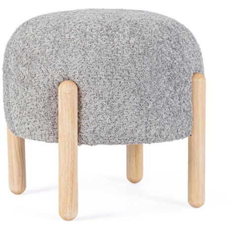 Sgabello per interno "Dayla" Struttura In Compensato, 45 x 45 x 38 h cm -Rosa Antico