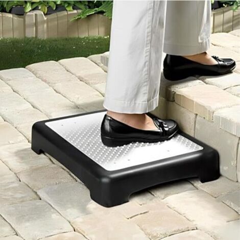 Sgabello per la mobilità - Pedana antiscivolo, sgabello a mezzo gradino per esterni, sgabello per la mobilità, ausilio per camminare per vasca da bagno, auto