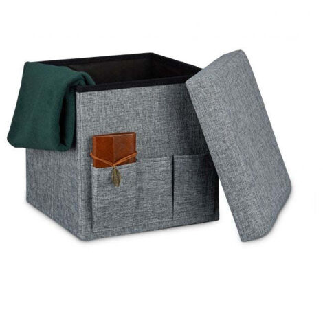 Sgabello pieghevole con tasche Linne