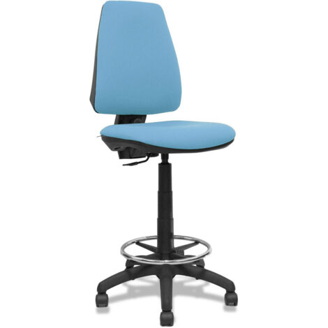 Sgabello Piqueras y Crespo CPB13RN Blu cielo PVC