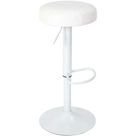 SGABELLO REGOLABILE IN ALTEZZA Mumford, metallo bianco