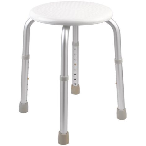 Sgabello tondo serie EASY Idral 15504.1  Bianco
