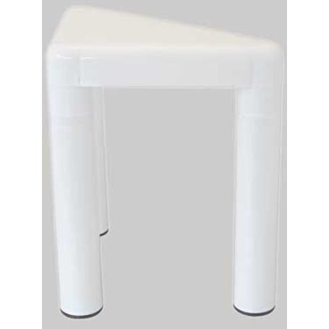 Sgabello trio colore bianco