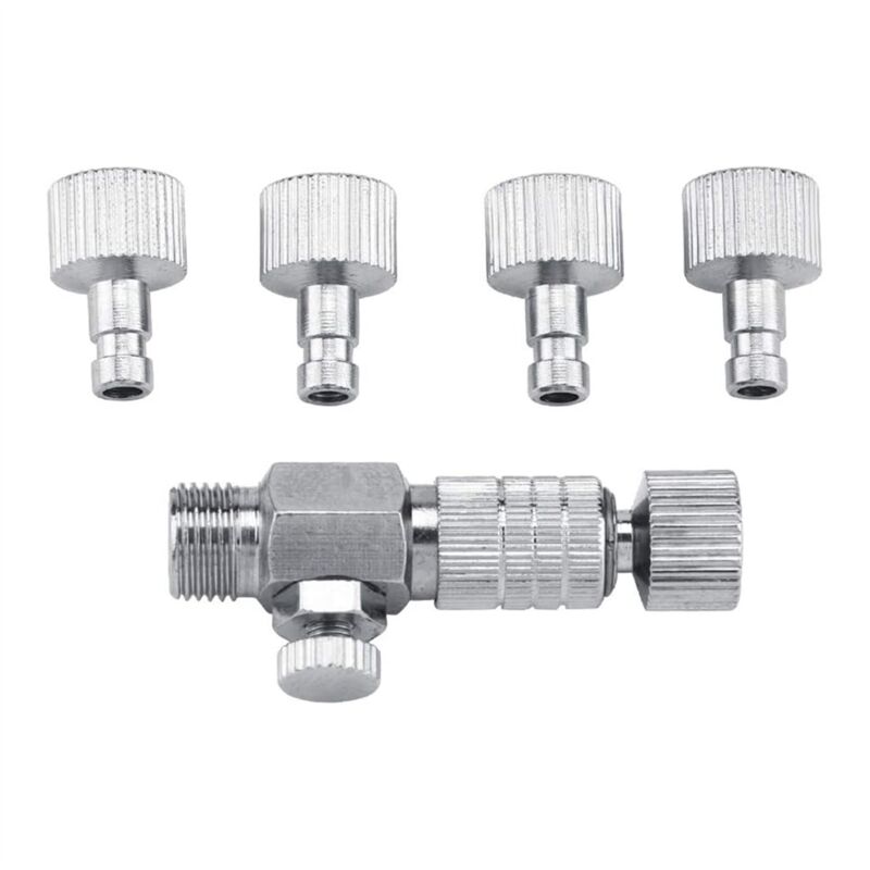 Image of Sgancio Rapido per Aerografo, Accessori Adattatore di Disconnessione Aerografo a