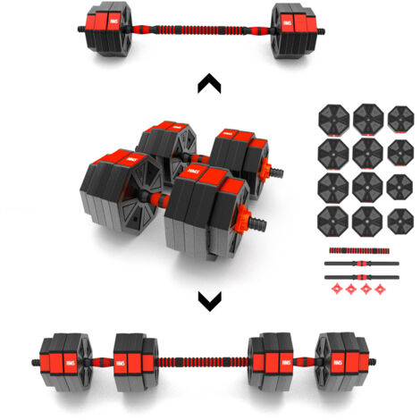 SGC30 BILANCIERE E MANUBRI IN COMPOSITO 30 KG HMS