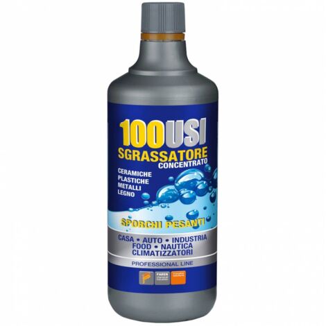 SGRASSATORE CONCENTRATO 100 USI LT 1. Prezzo per 1 pezzo.