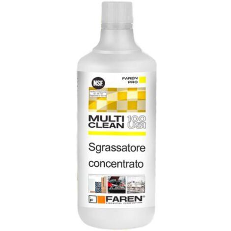 SGRASSATORE CONCENTRATO NSF """FAREN 100 USI""" 1LT