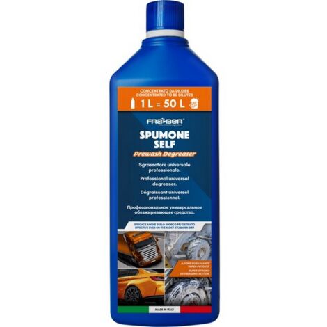SGRASSATORE CONCENTRATO PRELAVAGGIO AUTO ''SPUMONE SELF'' LT. 1