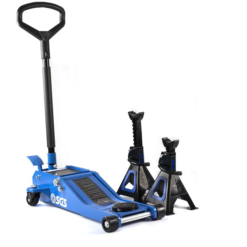 low profile high lift trolley jack