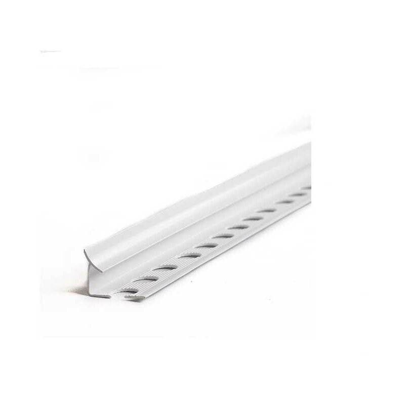 Sguscetta in plastica 2,6 metri : Modello - H10MM bianco