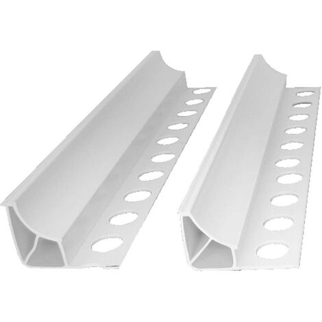 Sguscio in plastica 2,6 metri : Modello - H8MM BIANCO