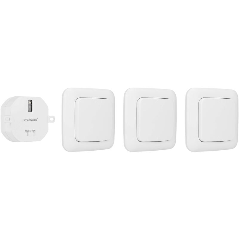 Smartwares - SH4-99567 fsk 433 MHz Commutateur mural sans fil SH4-99567 S414802