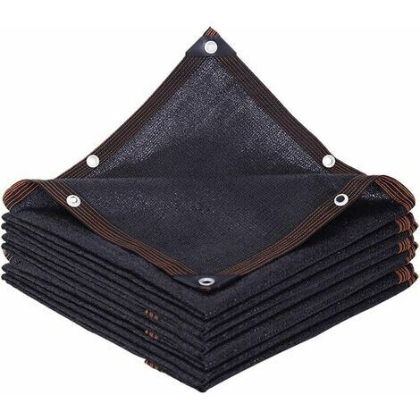 Shade Nets, Awning, 90% Shade Cloth, Shade Sails, with Grommets, for Outdoor, Balcony, Courtyard, Pergola, Plants, Greenhouses, Barns, Gardens, Cars (2x2m)