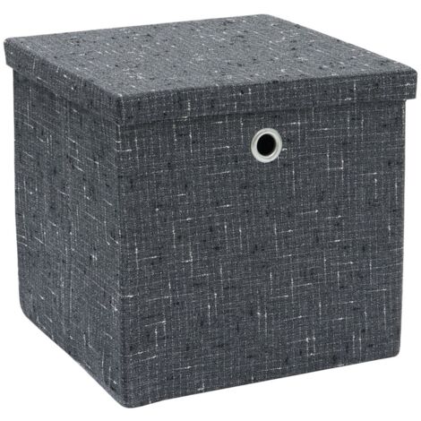 Shadow Foldable Square Fabric Storage Box