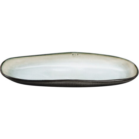 Shadow Nacre - Plat ovale petit modèle 23 x 11 cm (x6)