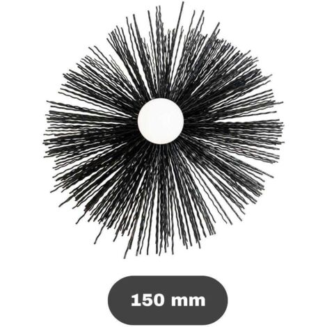 SHAFFER PRO - Brosse de ramonage poêles pellet/bois - hérisson ramonage Ø150