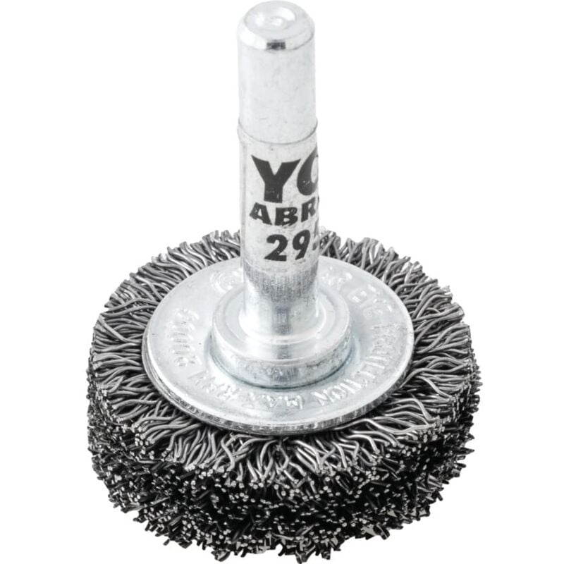 30X10MM Shaft Mounted Rotary Wire Brushes 30SWG. - York