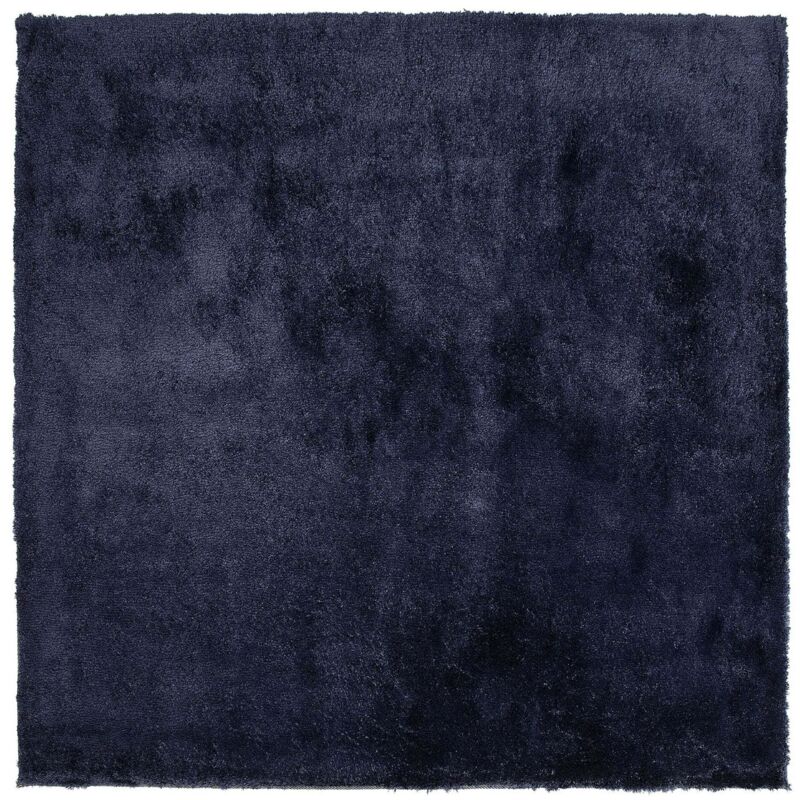 Beliani - Modern Area Fluffy Rug Shaggy High-pile 200 X 200 Cm Blue Evren