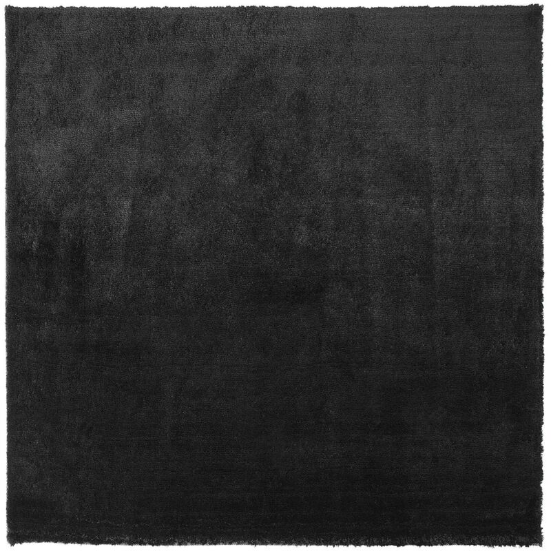 Beliani - Modern Area Fluffy Rug Shaggy High-pile 200 X 200 Cm Black Evren