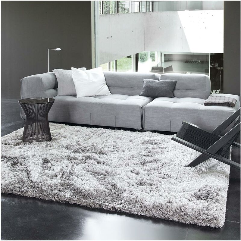 

Peluques largos para alfombras peludas Adore 2 1A2T Poliéster blanco - Argent