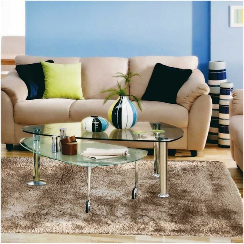 

Peluques largos para alfombras peludas Adore 2 1A2T Poliéster blanco - Marron