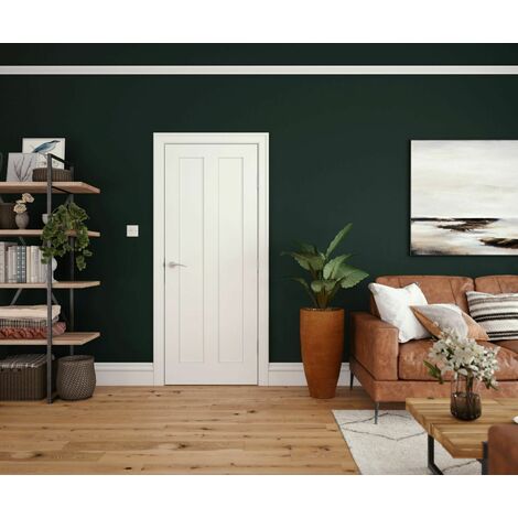 Shaker 2 Panel White Primed Panel Door 1981 x 686mm