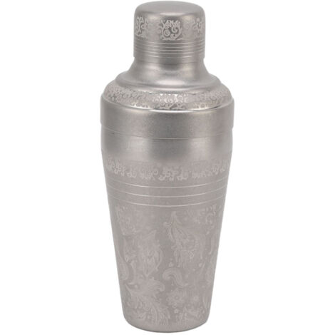 Shaker à Cocktail en Acier Inoxydable 304, Résistant à la Rouille et Lavable au Lave-vaisselle, Style Japonais Givré avec Gravure, pour Mixologie de Bar
