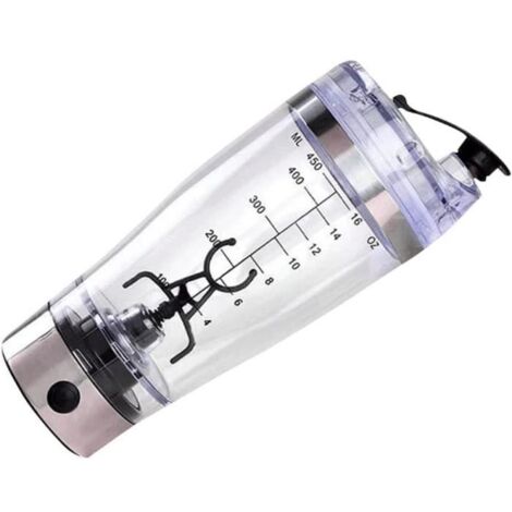 Shaker à protéines - ÉLECTRIQUE - 450 ml - Étanche - Portable - Facile à nettoyer