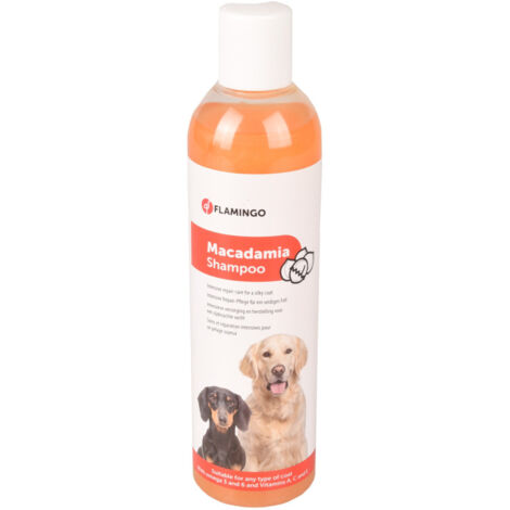 Shampoing 300 ml macadamia pour chien - Flamingo