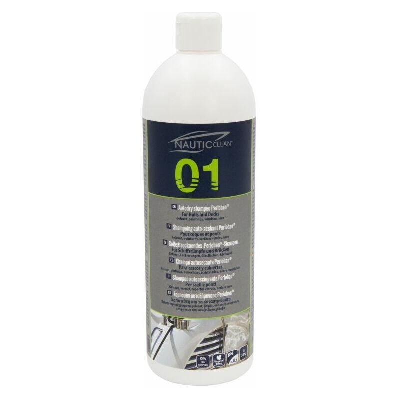 Shampoing auto sechant 01 Nautic Clean 1 l