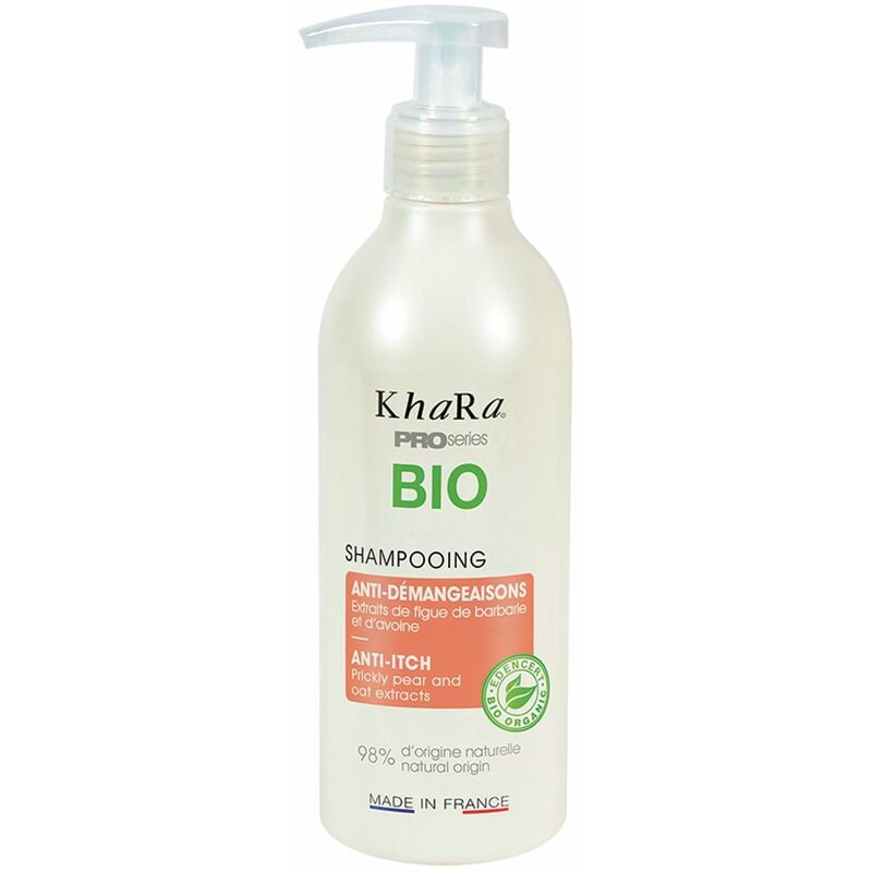 Shampoing Bio anti-démangeaisons Khara Volume : 250ml