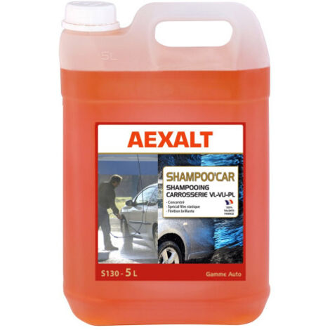 Outifrance – Détergent concentré spécial véhicule 5L – Nettoyage carrosserie biodégradable – Élimine salissures urbaines – Compatible nettoyeurs haute pression