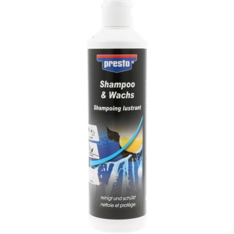 Shampoing Cire 2-en-1 Nettoyage Et Brillance Simultanés - European Aerosols