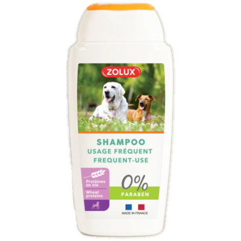 Shampoing usage fréquent 250 ml pour chien - zolux