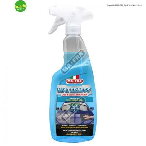 Shampoo a Secco Auto MA-FRA WATERLESS Detergente Lavaggio Senza Acqua Moto e Auto