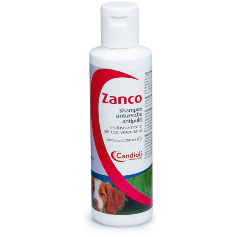 Shampoo anti zecche e pulci alla tetrametrina per cani 200 ml