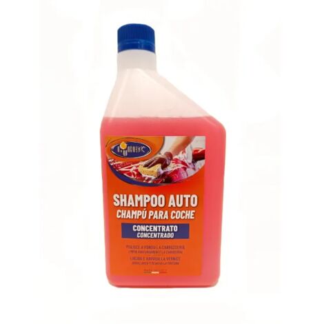 Shampoo auto concentrato Lubex 1lt liquido profonda pulizia effetto lucido