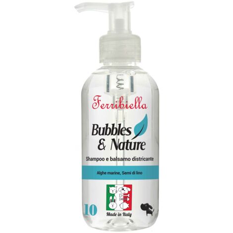 Shampoo & Balsamo districante con alghe marine e semi di lino per cani 250 ml