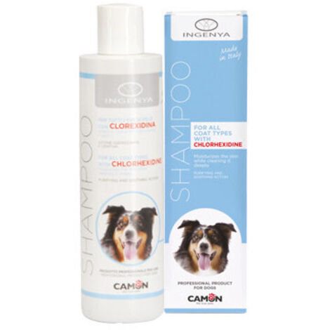 Shampoo Camon alla clorexidina 250 ml – Igienizzante e lenitivo per cani