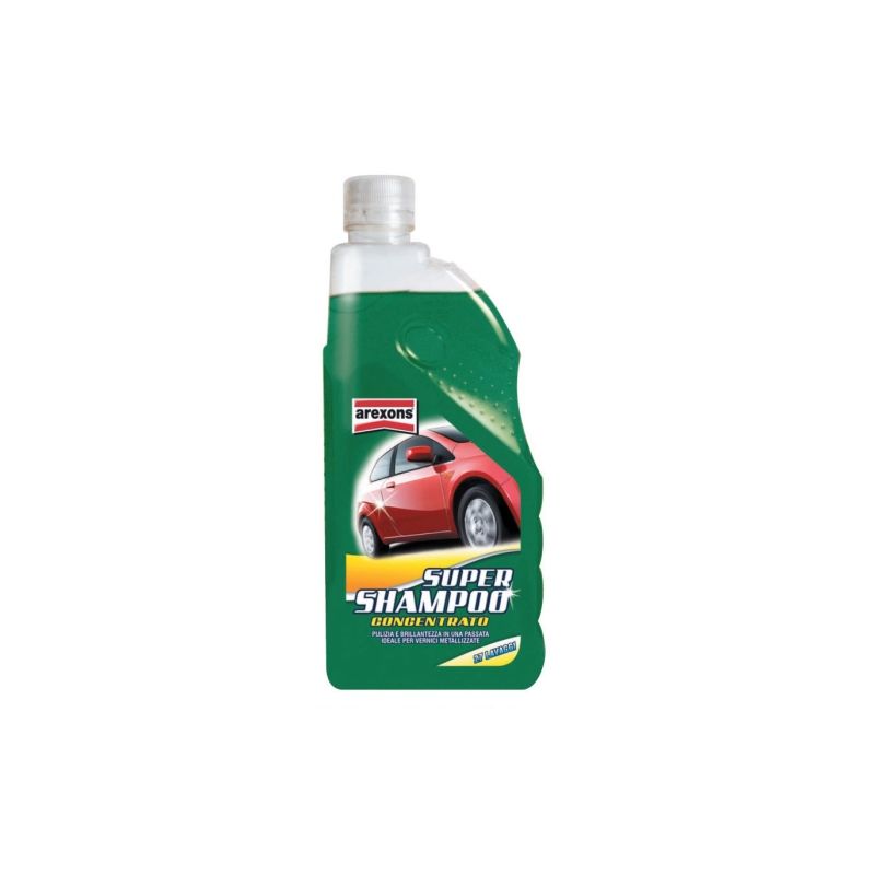 Image of Shampoo concentrato auto e moto per Pulizia e lavaggio carrozzeria Arexons lt 1