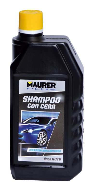 Image of Shampoo-Detergente Per Auto 1lt Con Cera Maurer Plus
