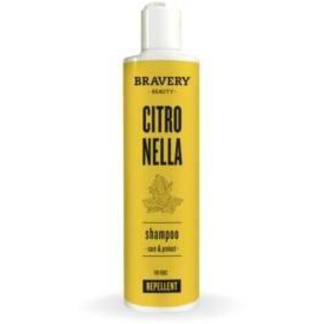 SHAMPOO DOG BRAVERY 300 ML REPELLENTE CITRONELA - 6 pezzi